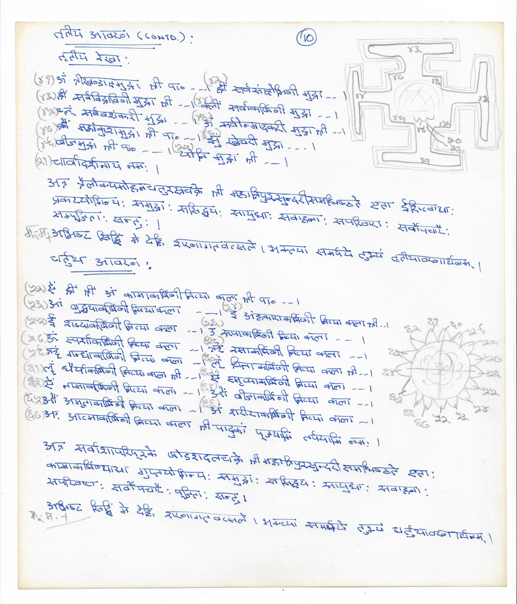 13. Tritya and Chaturth Avarana pooja